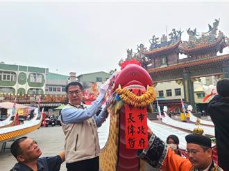 台南12艘龍舟開光點睛 97隊伍逾2千選手參與國際錦標賽