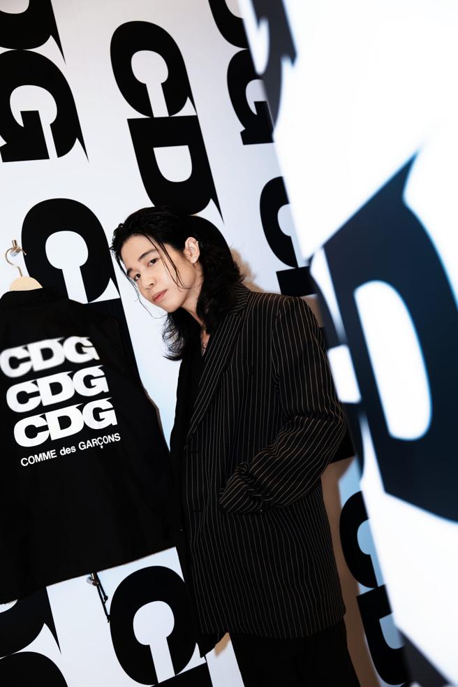 歌手王谦席CDGCDGCDG台湾首店开幕活动。（形上娱乐提供）