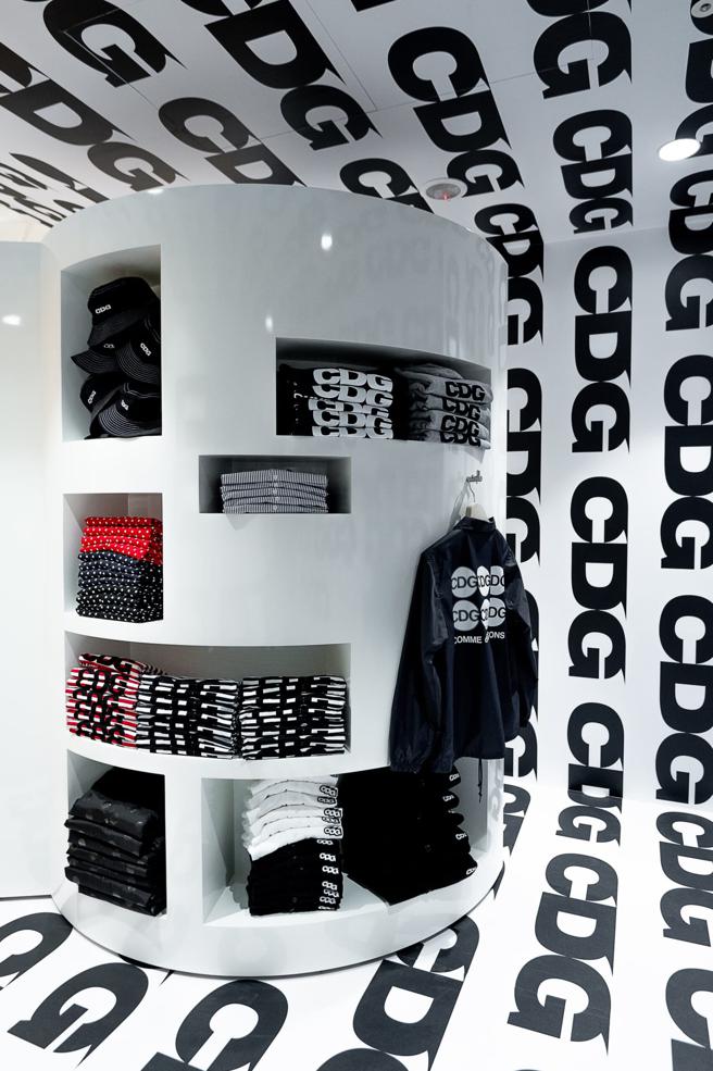 CDGCDGCDG在微风南山开设全台首间专卖店。（喜事集团提供）