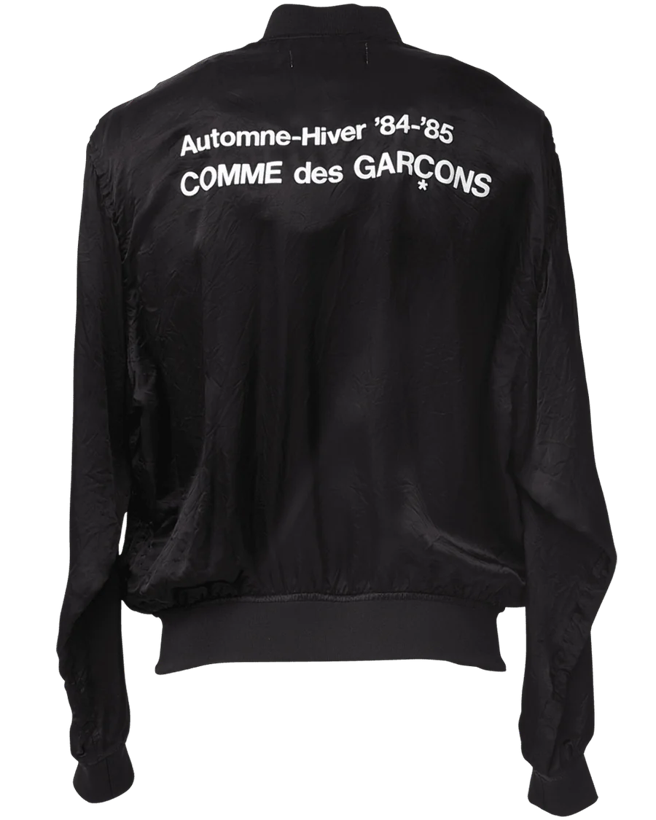 CDGCDGCDG黑色尼龙运动夹克，1万1800元。（喜事集团提供）