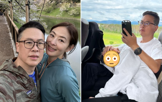 贾永婕看到老公和女儿的互动，忍不住自嘲「不被爱的才是小三」。（图／贾永婕IG）