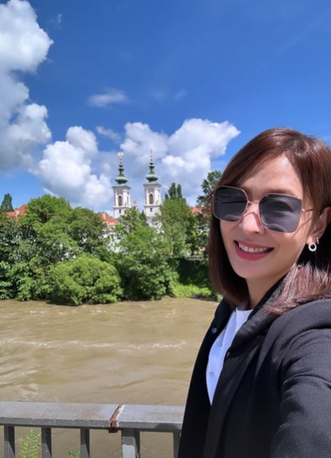 贾永婕赴奥地利。（图／贾永婕IG）