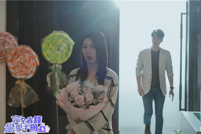 郭书瑶精心布置求爱场地，准备向林子闳告白。（TVBS提供）