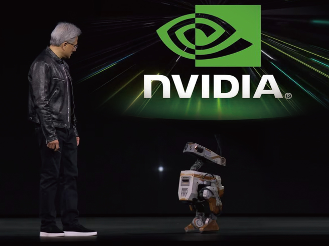辉达的下个战场机器人。(图/先探投资周刊提供)
