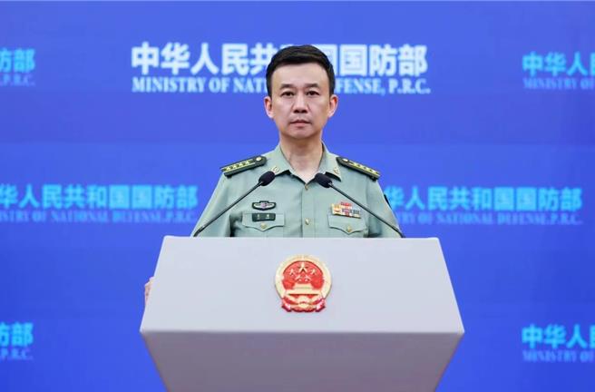 大陸國防部軍事發言人吳謙。（大陸國防部官網）