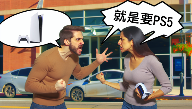 美国一对夫妻为了游戏机而起口角，甚至演变成死亡意外事件。（示意图、与本案无关／AI生成）