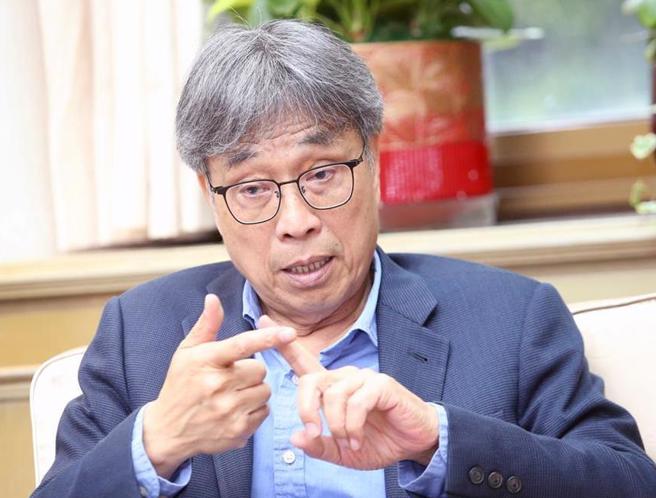 農業部長陳駿季24日接受本報專訪暢談農業政策。（范揚光攝）