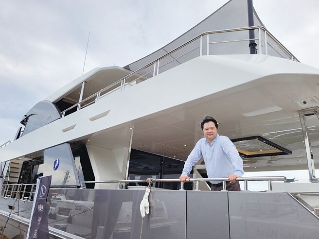 東哥遊艇董事長闕慶承表示，遊艇生產銷售、遊艇碼頭經營、及遊艇維修，將成東哥營收三支腳。圖／顏瑞田