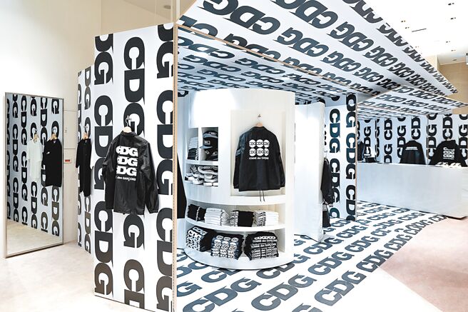 CDGCDGCDG落脚台北微风南山专门店，正式与台湾民眾打招呼。（喜事国际提供）