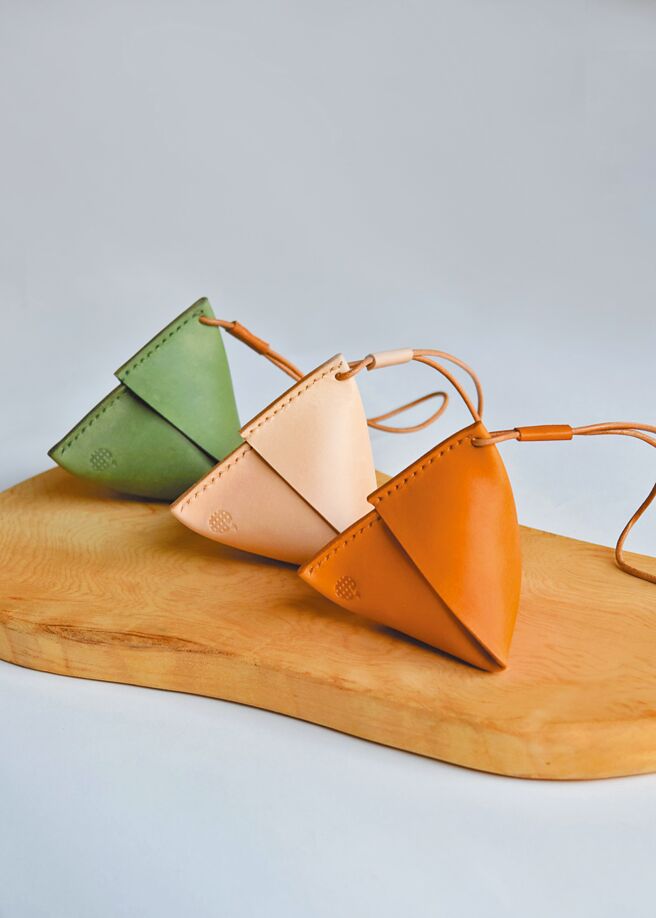 Eclot Design粽子造型零钱包，630元。（Pinkoi提供）