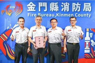 為善不欲人知 「惟願」捐金門消防局市價逾500萬高階救護器材