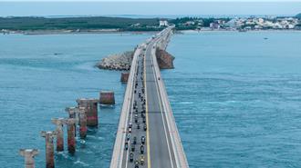 55名重機車友夜航澎湖 跨海騎行享湛藍海景