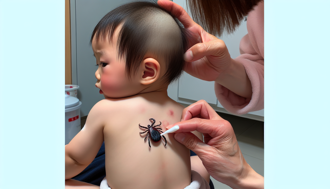 遊玩返家驚見小孩背上「多顆痣」　這黑點居然是這生物！