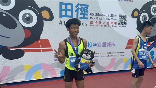 台东丰田国中邱奇希。（丰田国中校长洪文政提供／蔡旻妤台东传真）