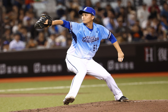 富邦悍将陈仕朋。（富邦悍将提供）