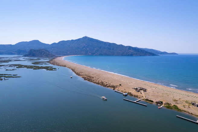 18公里長的帕塔拉海灘是土耳其乃至世界上最長的海灘之一，同時也是鷸鷸築巢的海灘之一。(照片/土耳其旅遊推廣發展局提供)