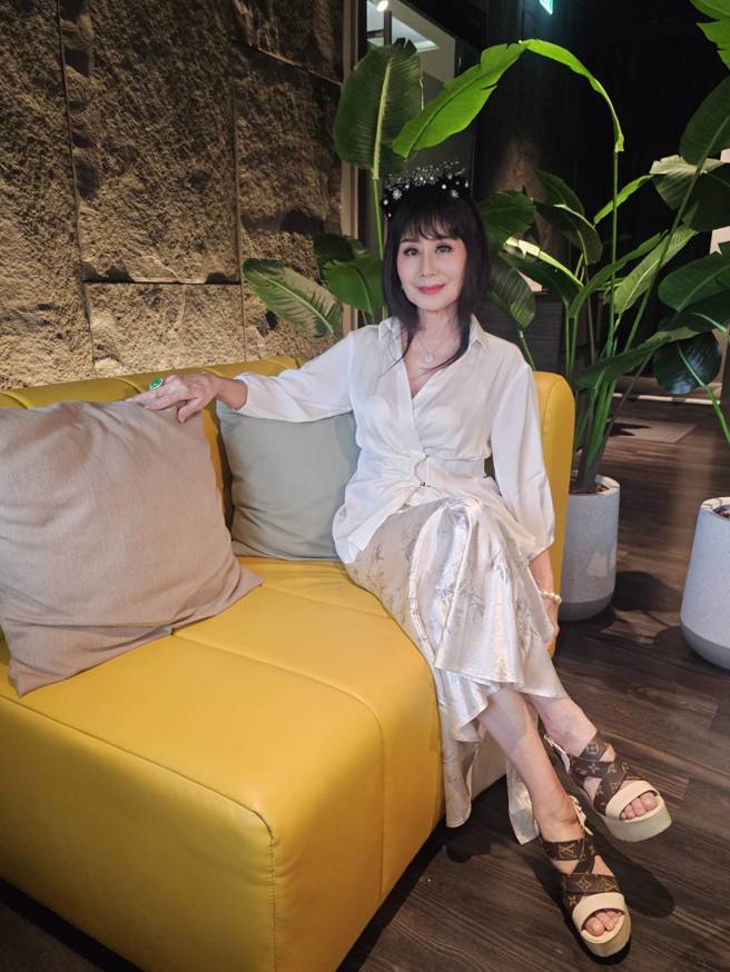 张璃敏出道至今，体重仍维持50公斤，当年的衣服都还能穿。(游定刚拍摄)