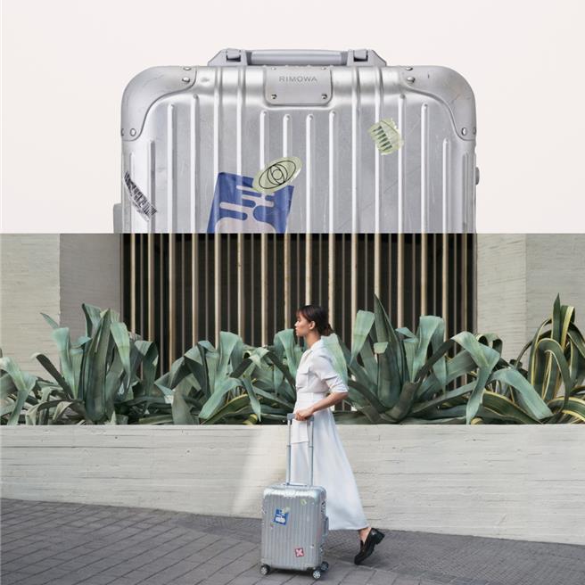 Rimowa全新形象廣告強調生命中的旅程故事。（Rimowa提供／黃唯淯台北傳真）