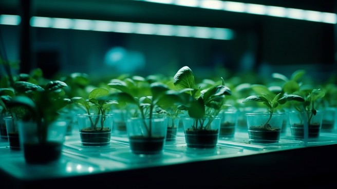 「垂直农场」不用再『看天吃饭』，只要用AI小助手，就能轻松收菜。（图片来源/PHOTOAC）

