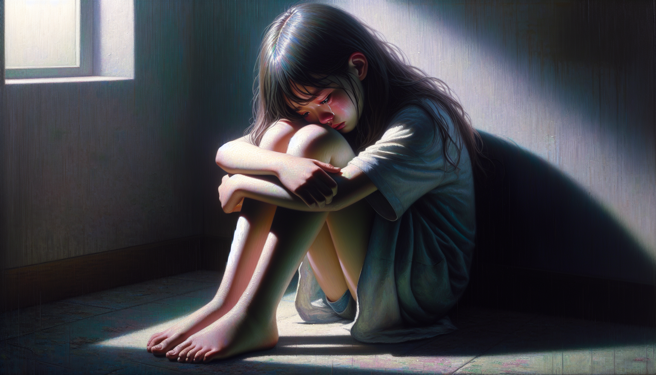 僅因小六女童未交作業，安親班老師竟失控毆打成傷。（示意圖、與本案無關／AI生成）