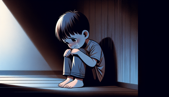 嘉义县某国小学童被导师体罚，手臂伤痕累累。（示意图、与本案无关／AI生成）