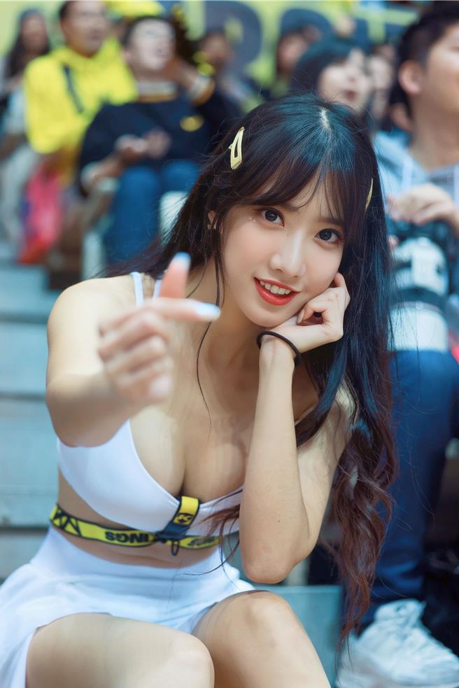 啦啦队女神杨若歆近来推出新歌。 （图／杨若歆提供）