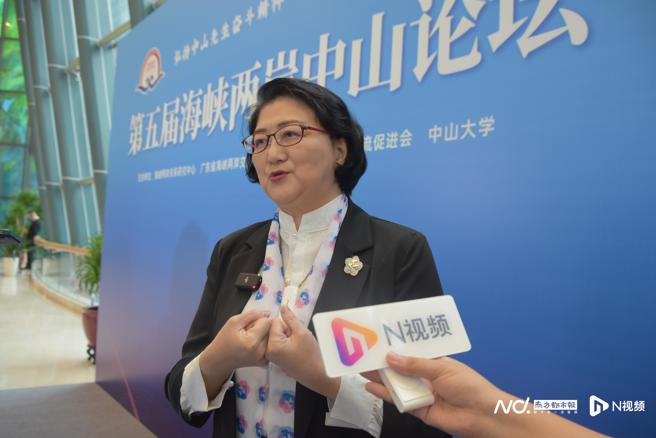 雷倩參加海峽論壇。（《南方都市報》）