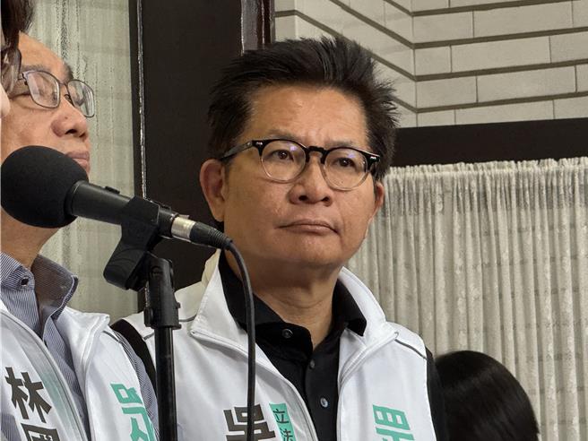 民眾黨立委吳春城。（李奇叡攝）