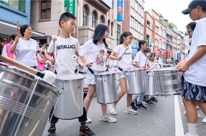 2024新北市鼓艺节演出团队「樟树国小森巴鼓队」。（樟树国小森巴鼓队提供）