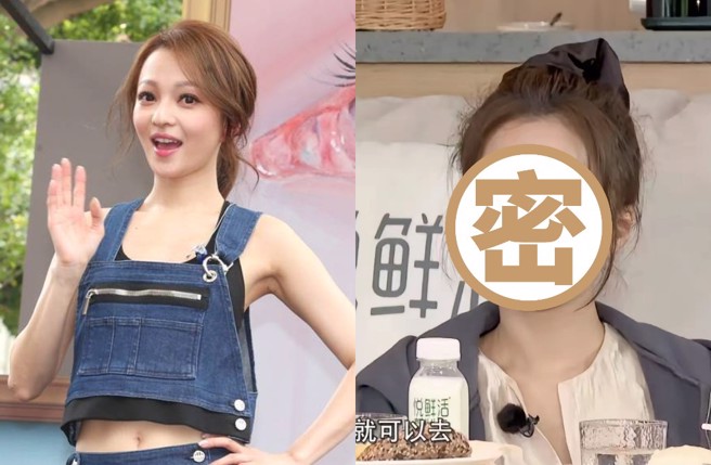 张韶涵素顏状态曝光。（图／中时资料照、微博 不会干活的小子）