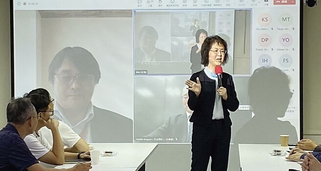 IOWN全光化网路温哥华年会热腾腾分享会活动，在台北爆棚开讲。图／陈逸格