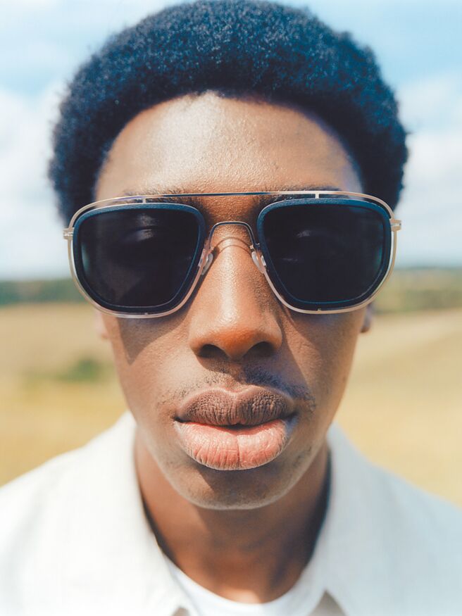 Mykita今年新作太陽眼鏡融合獨家專利MYLON 3D列印材質，更具有設計感。（Mykita提供）