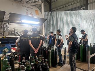 真夭壽！桃警破獲全國最大宗笑氣分裝場　市值高達8500萬