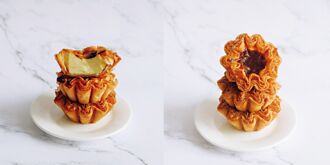 巢屋聯手苗林行 掀義式千層蛋塔新浪潮