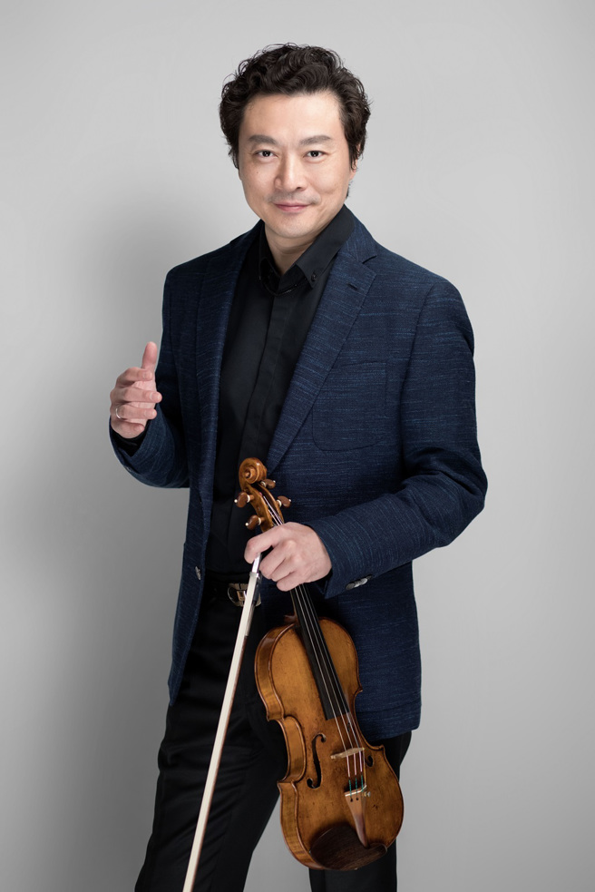 帕格尼尼小提琴大賽冠軍呂思清。（圖／臺北市立國樂團提供）