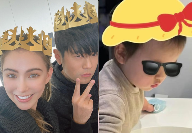 昆凌日前晒出小女儿Jacinda的近照，引发讨论。（图／翻摄自昆凌IG、小红书）