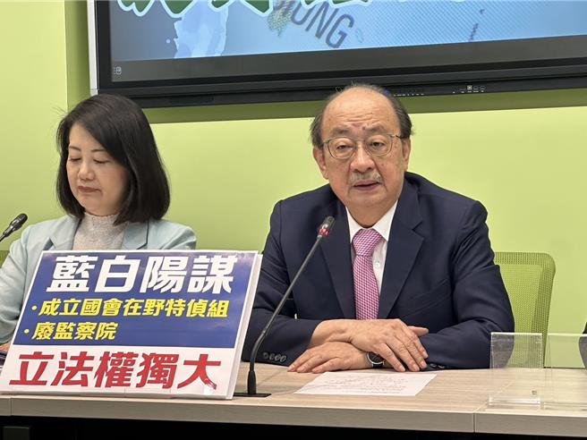 民进党立院党团总召柯建铭。（杨亚璇摄）