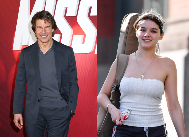 舒莉克魯斯為湯姆克魯斯與凱蒂荷姆斯的女兒。（圖／shutterstock／達志）