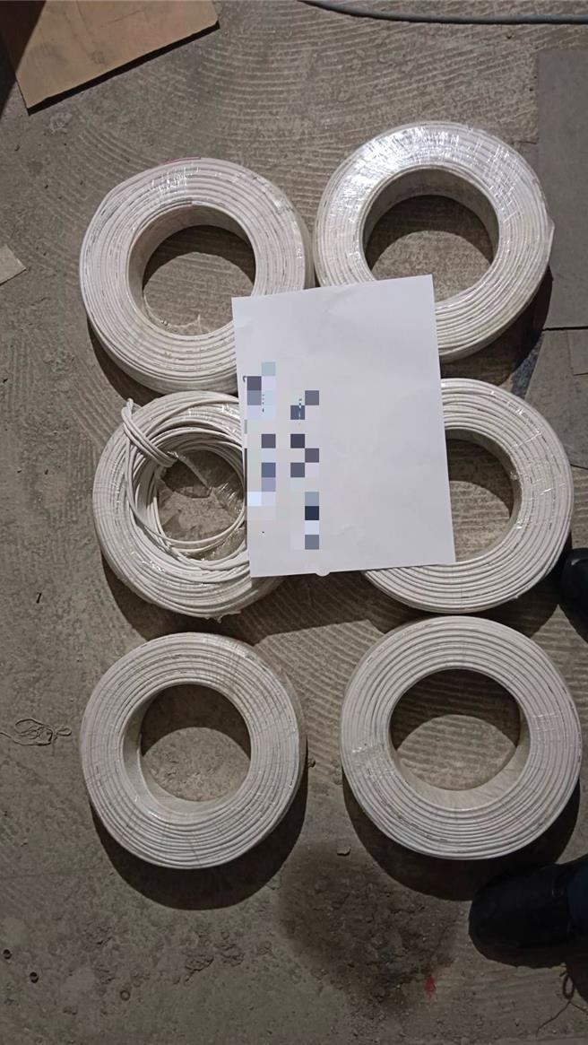 警方查扣的证物。（永和警分局提供）