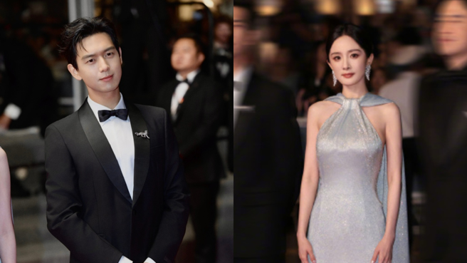 李现、杨幂双方合体被讚气场强大。（图／翻摄自李现、杨幂 工作室微博）