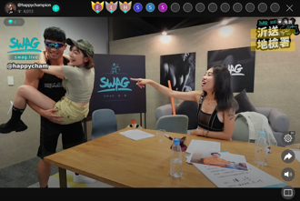 陈沂SWAG处女秀  大摸胸肌「火车便当」直播大当机