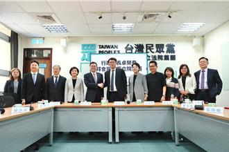 卓榮泰拜會民眾黨團 盼共推福國利民法案