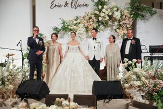 最美老板谭以欣 穿林莉婚纱嫁大13岁豪门尪