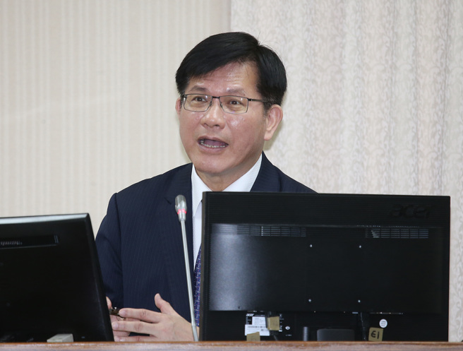 外交部长林佳龙30日在立法院外交及国防委员会答询。（姚志平摄）