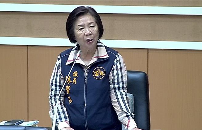 县议员林宝珠。（李京升摄）