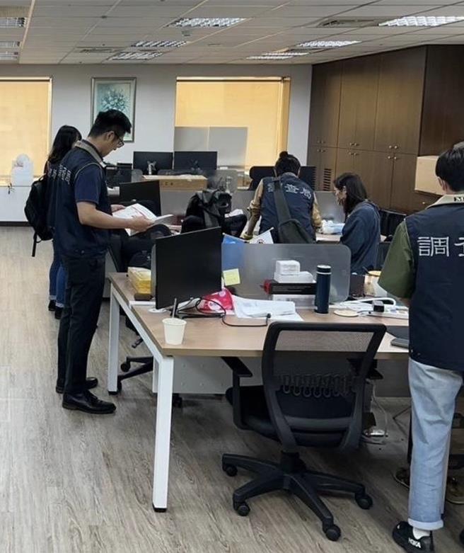 调查局强调，相关陆企在台协力者切勿心存侥幸、挑战执法决心，对于违法经营业务及挖角人才等情事，绝对全力打击。（图调查局提供）