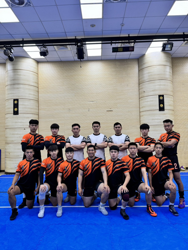 卡巴迪代表隊團體照。(照片/玄奘大學提供)