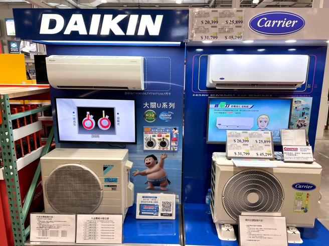 好市多推薦多款夏季大型節能家電，升級居家空間。（好市多提供）