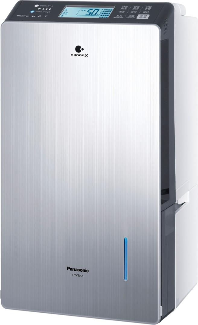 大潤發Panasonic W-HEXS變頻除溼機，促銷價1萬7630元，加碼享電器折價券1000元。（大潤發提供）