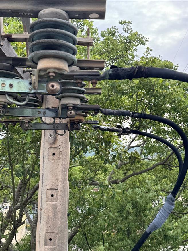 桃园市大园区29日台电外包商65岁林姓工人拆除电线时，电线杆断裂，砸中高空作业车，工人从8.5米高空中坠下，送医后不治。劳动检查处表示，初步调查该公司违反职业安全卫生设施高空工作车相关作业规定，若调查属实，将移送桃园地检署侦办。示意图，与意外无关。（台电提供）